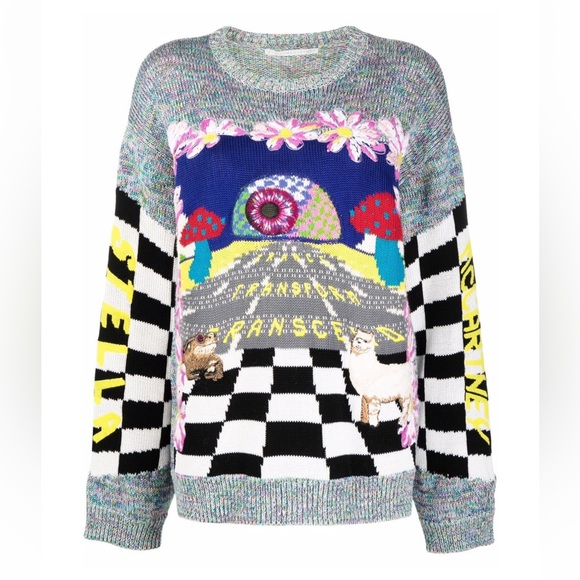STELLA MCCARTNEY DAY TRIP JACQUARDSWEATER XS/IT38
